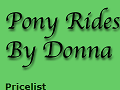 Pony Rides By Donna