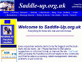 Saddle-Up.org – an equine directory resource for horse riders and owners with lively message board.